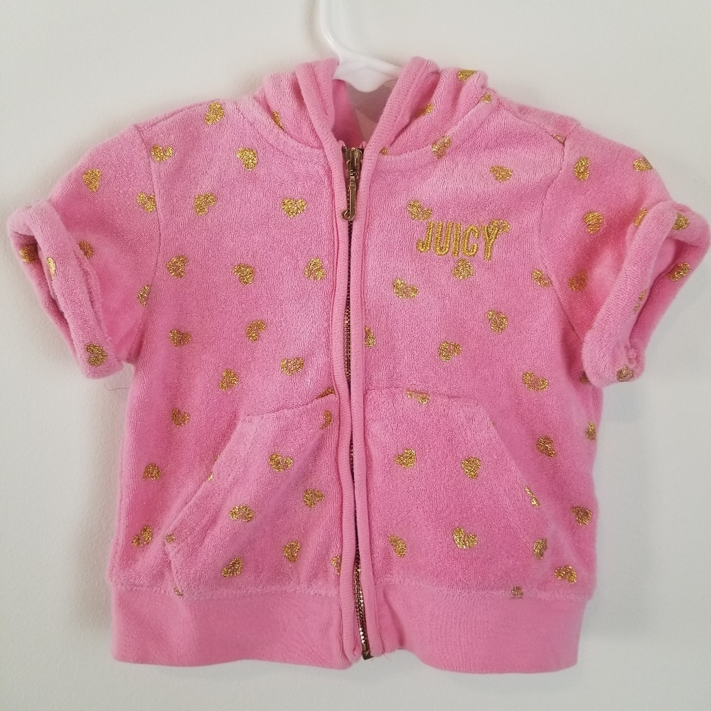 Juicy Couture Pink Hooded Jacket